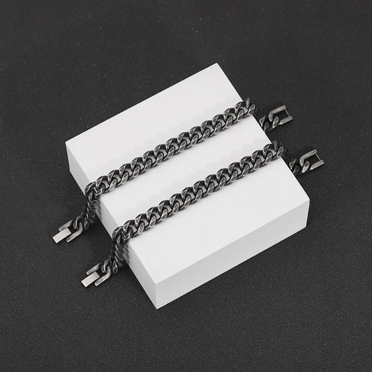 Men's And Women's Fashionable Minimalist Stainless Steel Bracelet