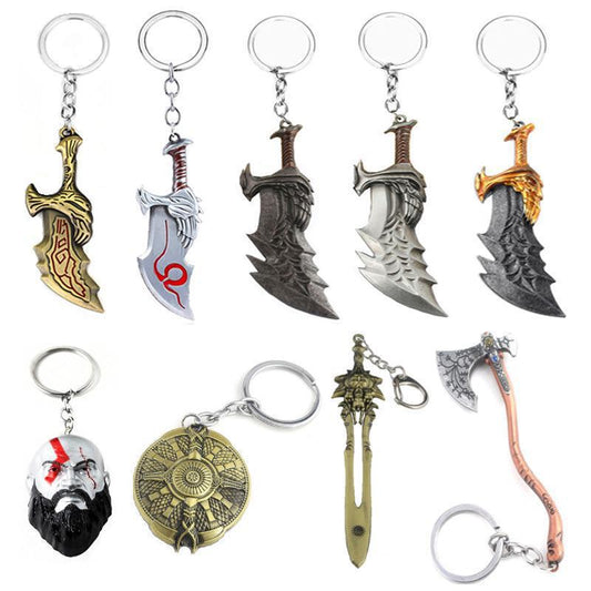 Keychain Metal Necklace Pendant Game Peripheral