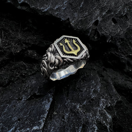 Design Personality Silver Jewelry Sterling Silver Rings For Men