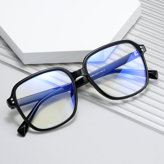 Flat Mirror Anti-Blue Light Glasses Myopia Frame
